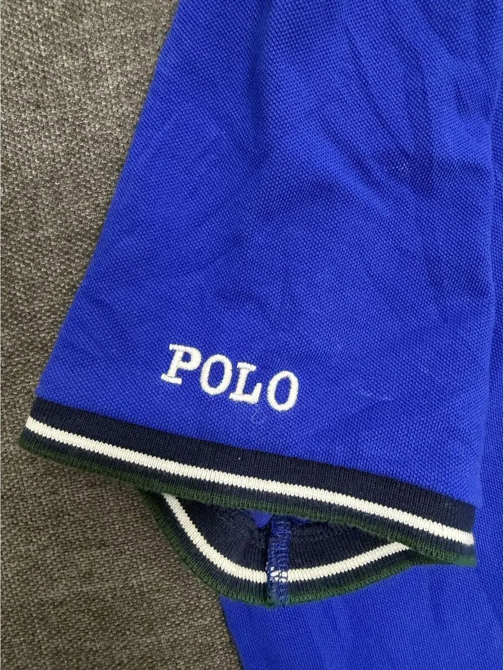 Polo Ralph Lauren Custom Slim Fit Blue Polo Shirt XL